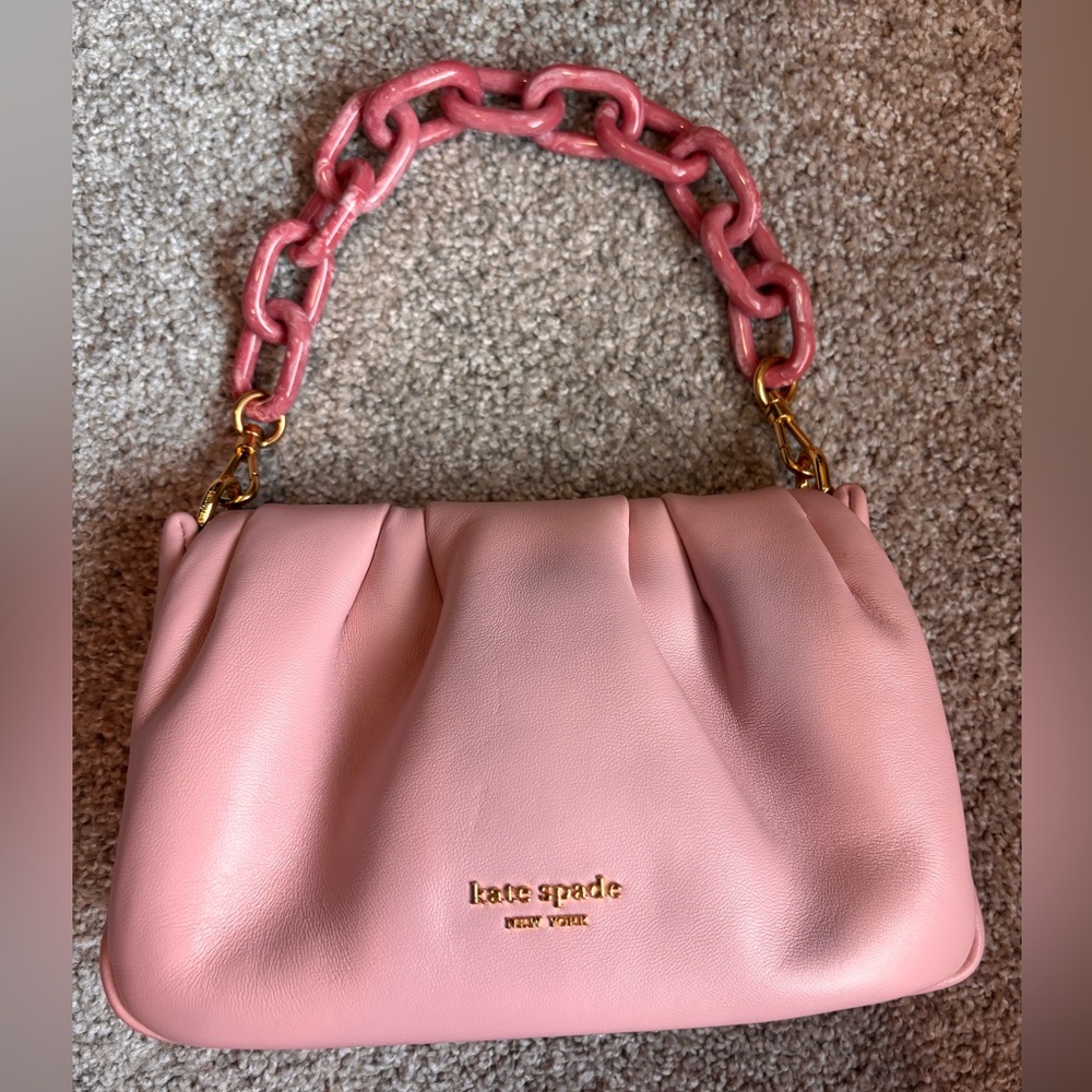 Kate Spade Souffle crossbody bag| Pink